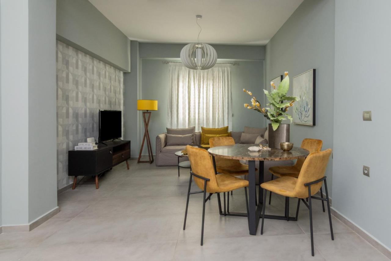 Hippy Designed 3Bedroom Apartment In Heraklion ภายนอก รูปภาพ